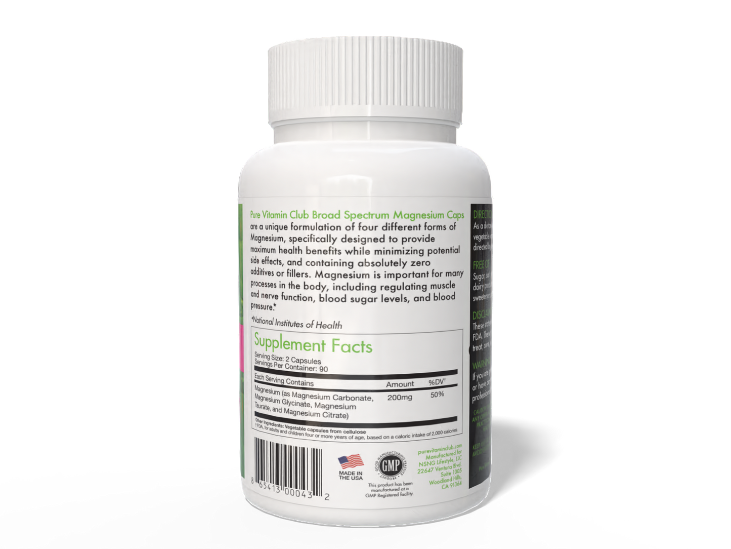 Broad Spectrum Magnesium Caps
