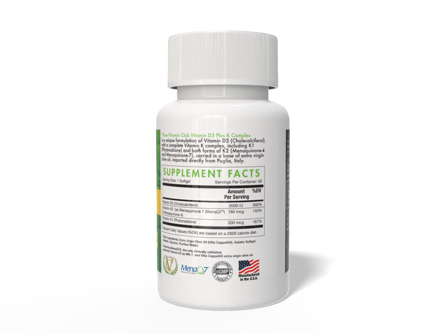 Vitamin D3 Plus K Complex
