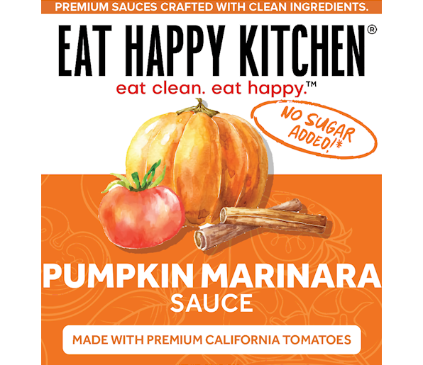 Eat Happy Kitchen Pumpkin Marinara (Twin Pack) pasta sauce by Eat Happy Kitchen, photo 3