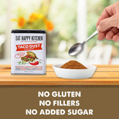 Taco Dust Seasoning (2 tins) by Eat Happy Kitchen, photo 4