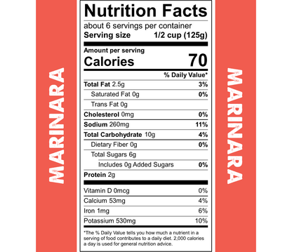 Eat Happy Kitchen Marinara (Twin Pack) pasta sauce by Eat Happy Kitchen, photo 4