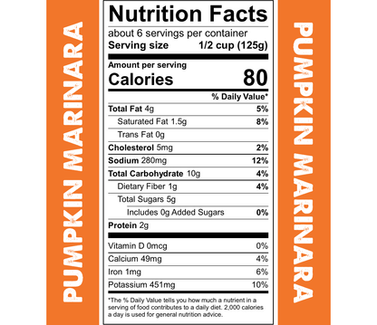 Eat Happy Kitchen Pumpkin Marinara (Twin Pack) pasta sauce by Eat Happy Kitchen, photo 4