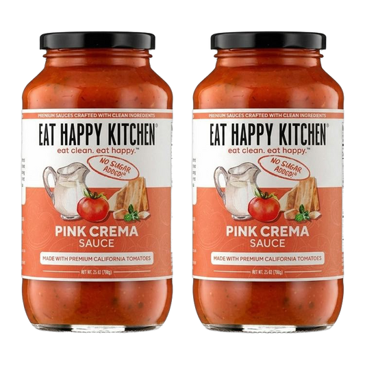Eat Happy Kitchen Pink Crema (Twin Pack) pasta sauce by Eat Happy Kitchen