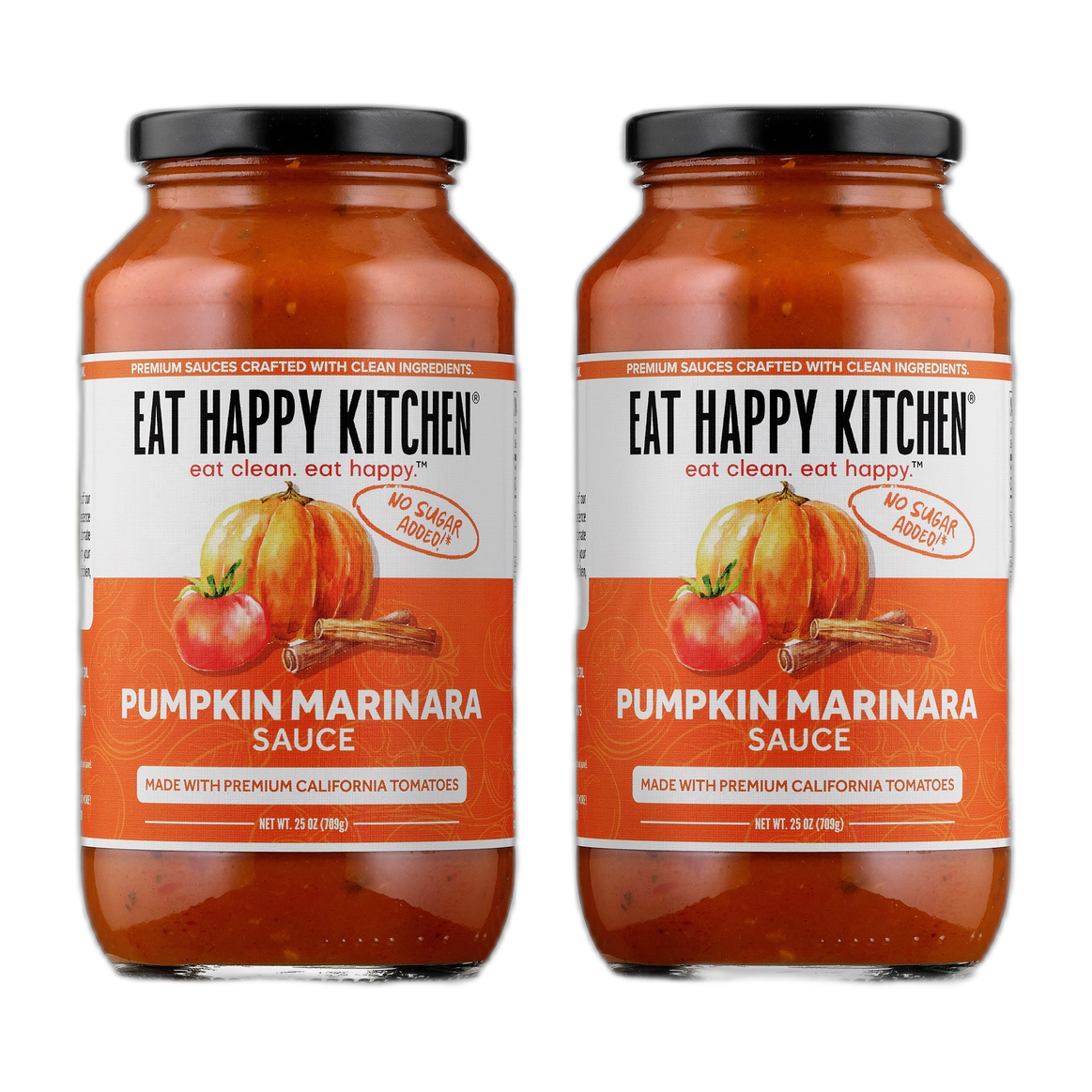 Eat Happy Kitchen Pumpkin Marinara (Twin Pack) pasta sauce by Eat Happy Kitchen
