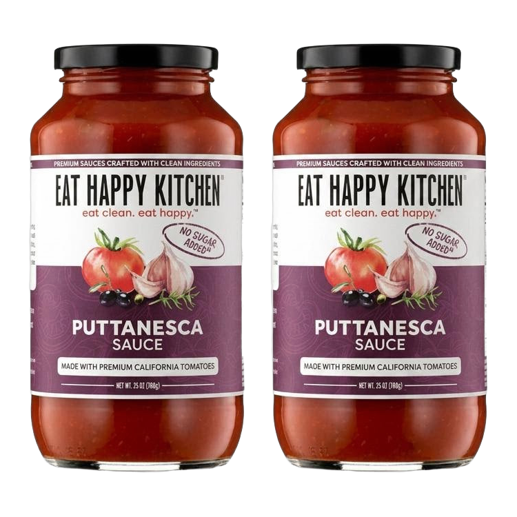 Eat Happy Kitchen Puttanesca (Twin Pack) pasta sauce by Eat Happy Kitchen