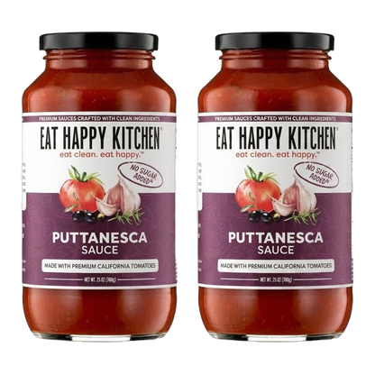 Eat Happy Kitchen Puttanesca (Twin Pack) pasta sauce by Eat Happy Kitchen