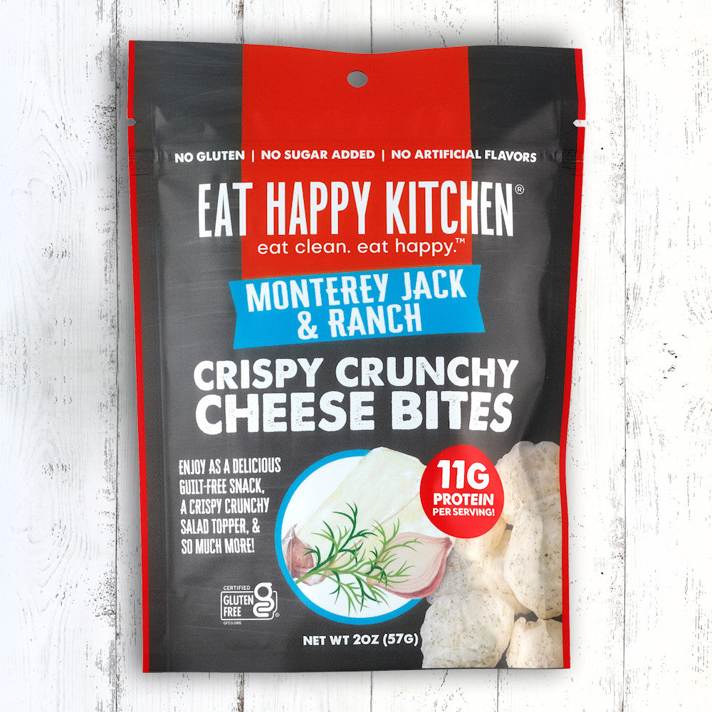3-pack or 12-pack Monterey Jack & Ranch Crispy Cheese Bites (2oz) by Eat Happy Kitchen, photo 2
