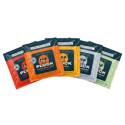 Pluck Sample Pack - five flavors