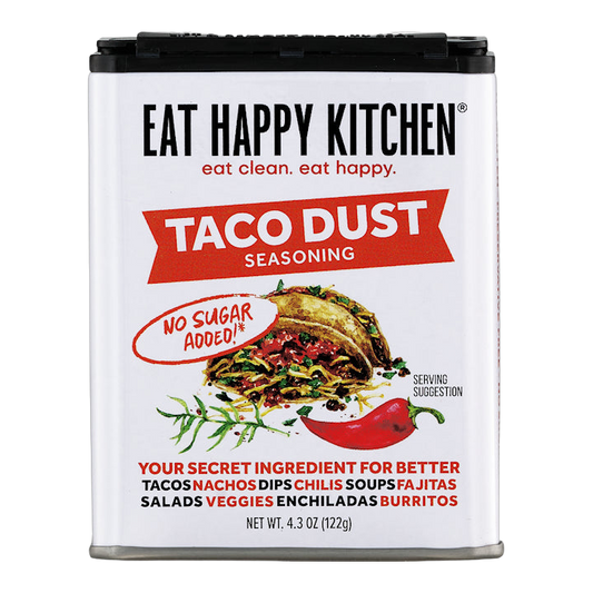 Taco Dust Seasoning (2 tins) by Eat Happy Kitchen