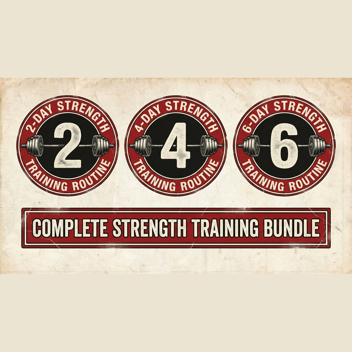 Vinnie's Strength Routines, complete bundle