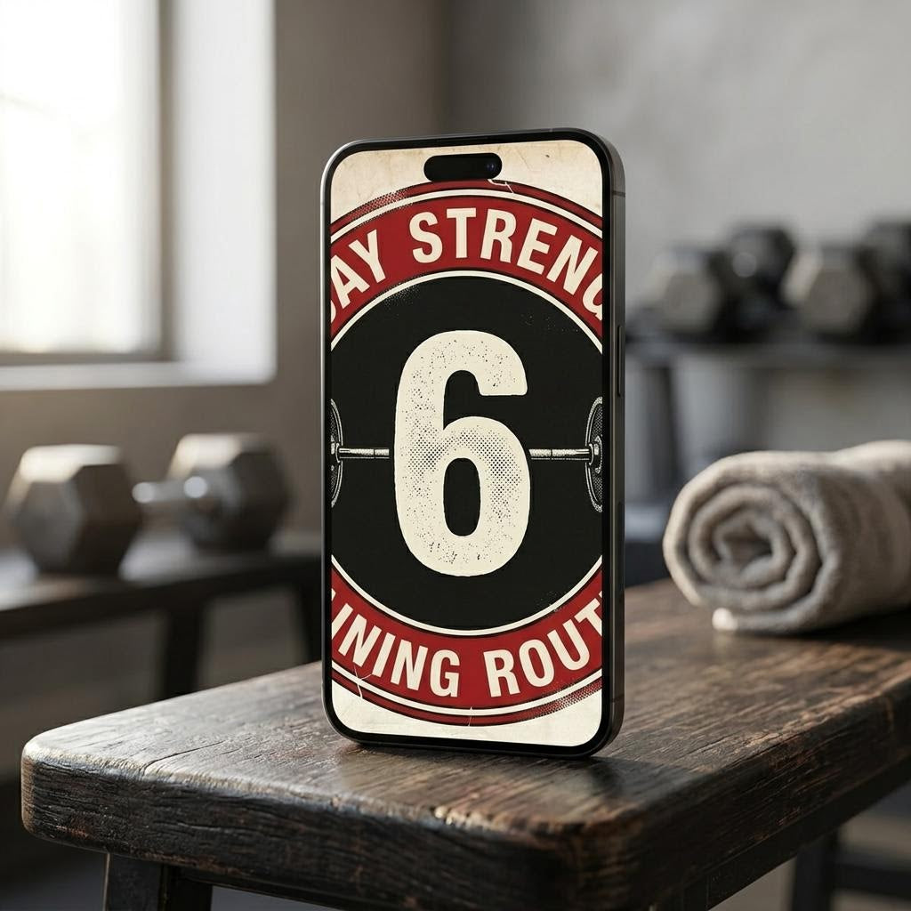 Vinnie's 6-Day Strength Routine on your phone
